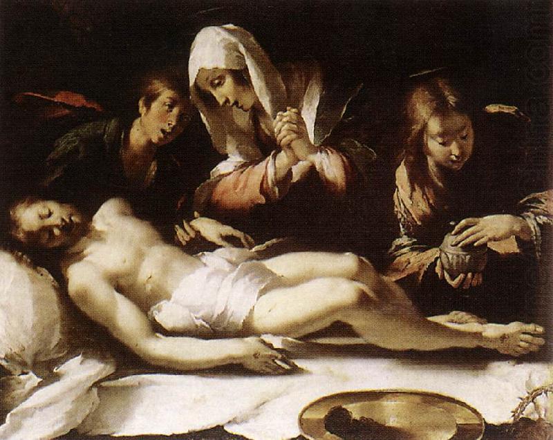 STROZZI, Bernardo Lamentation over the Dead Christ etr china oil painting image